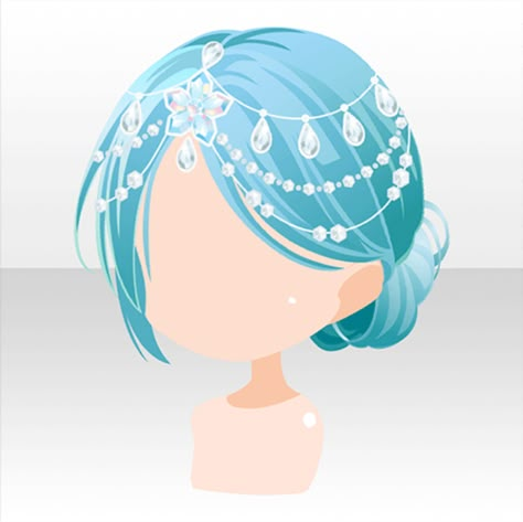 Jewel Party | CocoPPa Play Wiki | Fandom Anime Hair Accessories Drawing, Hair Accessories Drawing, Anime Hair Accessories, Hair Accessories Anime, Accessories Drawing, Chibi Hair, Pelo Anime, Shojo Anime, Manga Hair