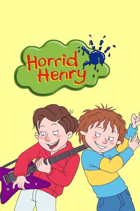 Henry Cartoon Wallpaper, Horrid Henry Drawing, Horrid Henry Wallpaper, Old Cartoons 90s, 2010s Cartoons, Henry Cartoon, Early 2000s Kids Shows, Cartoon Network Classics, 2000s Kids Shows