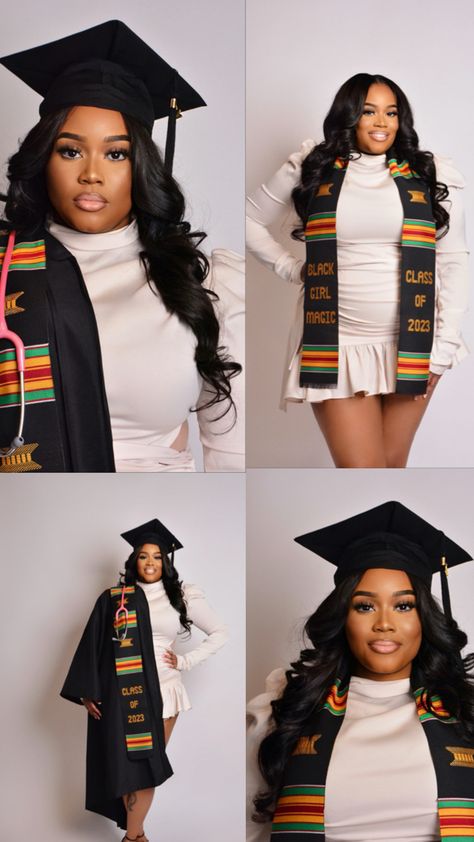 Nursing Rdms Grad Pictures, Lab Coat Graduation Pictures, Nurse Hairstyles Black Women, Nursing Graduation Photoshoot Ideas, Lvn Graduation Pictures, Nurse Practitioner Graduation Pictures, Black Nurse Photoshoot, Bsn Graduation Pictures, Lpn Graduation Pictures