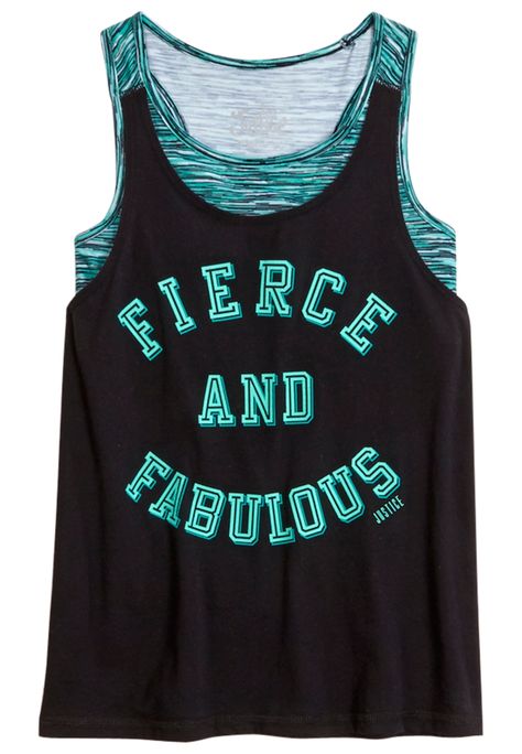 Space Dye 2fer Tank (original price, $24.90) available at #Justice Girls Sports Clothes, Sport Look, Girls Clothing Online, Justice Clothing, Shop Justice, College Stuff, Tank Girl, Your Girl, Sporty Outfits