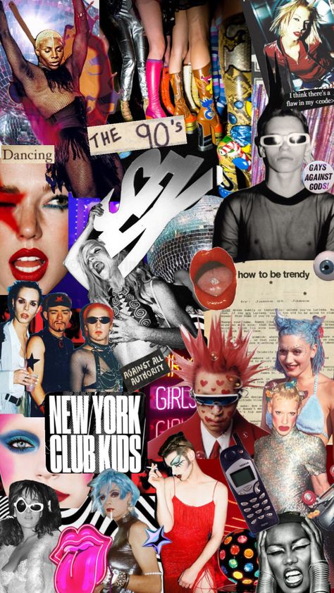 Nyc #clubkids #clubbing #90s #avantgarde #editorialmakeup #nyc #newyork Club Kids 90s, Aesthetic Types, Clubbing Aesthetic, Club Kids, Editorial Makeup, Trendy Dresses, Punk Rock, Your Aesthetic, 90s Fashion