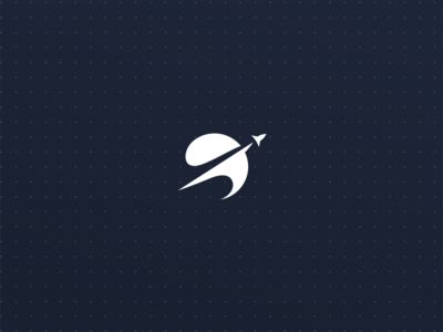 Redesigning Spaceship Rocket Logo, Logo Design Negative Space, Logo Design Agency, Logo Challenge, Rockets Logo, Dream Logo, Holiday Logo, Space Logo, Compass Logo