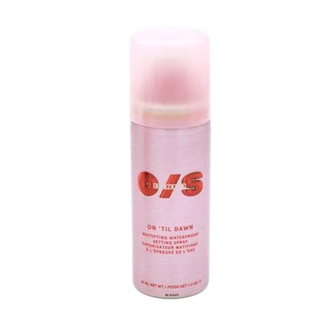 - ONE/SIZE by Patrick Starrr Mini On 'Til Dawn Mattifying Waterproof Setting Spray

- A waterproof setting spray that gives skin an all-day matte finish.

- Size: 1 oz/ 46 mL One Size Setting Spray, Waterproof Setting Spray, Best Makeup Setting Spray, Patrick Stars, Patrick Starr, Patrick Starrr, Camellia Oil, Matte Makeup, Perfect Complexion