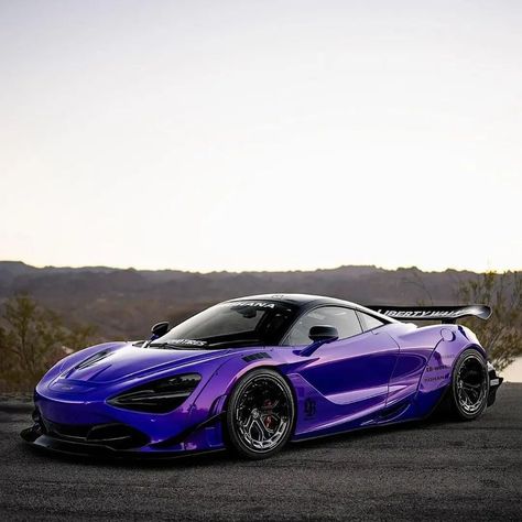 Purple Mclaren, Mclaren 720s, Awesome Pictures, Best Luxury Cars, Pretty Cars, Wide Body, Sports Cars, Cool Cars, Luxury Cars