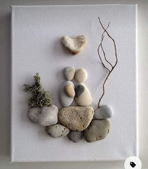 (1) Facebook Rock Art On Canvas, Stone Art Ideas, December 01, Unusual Words, Creative Illustration, Everyday Objects, Stone Art, Rock Art, Metal Art