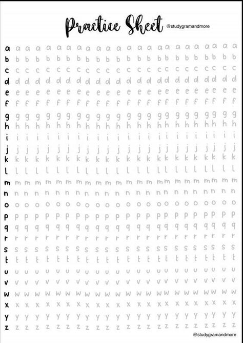 Printable handwriting practice sheets in cursive, print, and hand lettering for kids and adults to improve their. #aestheticfonts #FontInspiration #PinterestFonts #CalligraphyFonts Handwriting Goodnotes, Tattoo Handwriting Fonts, Clean Handwriting, Goodnotes Ideas, I Love You Calligraphy, Neat Writing, Handwriting Template, Lettering Practice Sheets, Fonts Ideas