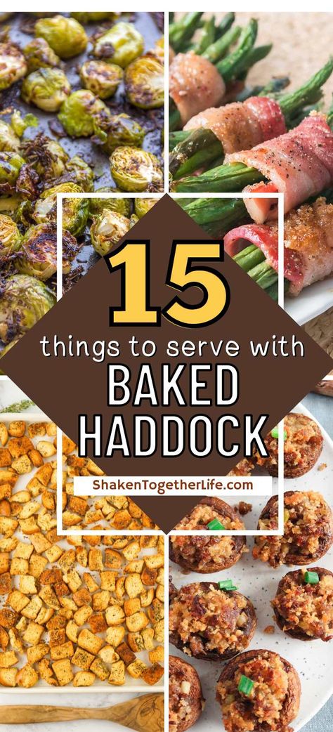 Side Dishes For Baked Fish, Baked Stuffed Haddock, Side Dishes For Fish, Baked Haddock, Green Beans With Almonds, Light Side Dishes, Haddock Recipes, Sauteed Green Beans, Fall Vegetables