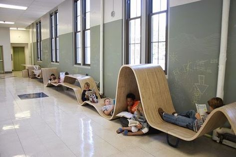 School Interior, Flying Carpet, Library Furniture, Playground Design, Classroom Design, Library Design, School Furniture, Learning Spaces, School Architecture