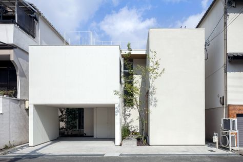 Japan Architecture, Minimal Architecture, Japanese Architecture, Minimalist Architecture, Architect House, Prefab Homes, White Houses, Architecture Project, Dream Home Design