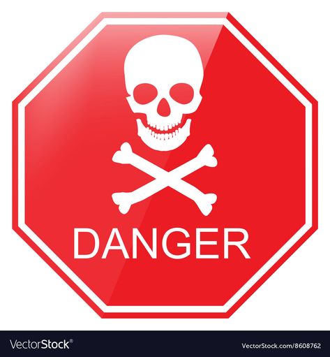 Warning danger sign Royalty Free Vector Image - VectorStock Warning Poster, Danger Sign Aesthetic, Warning Signs Design, Danger Sign Design, Danger Photo, Funny Danger Signs, Indie Photography, Danger Signs, Hawaii Pictures