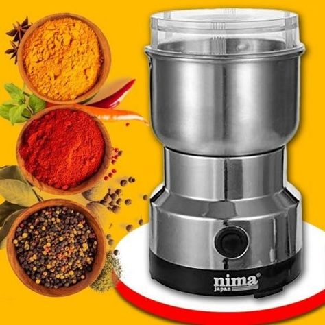 ₨ 1,900- Multi-Purpose Nima Electric Coffee Spice Bean Grinder 👇 https://tinyurl.com/Electric-Coffee-Spice Tarte Concealer, Book Perfume, Pore Eraser, Mixer Grinder, Broom And Dustpan, Beautiful Eye Makeup, Spiced Coffee, Spice Grinder, Stainless Steel Bowl