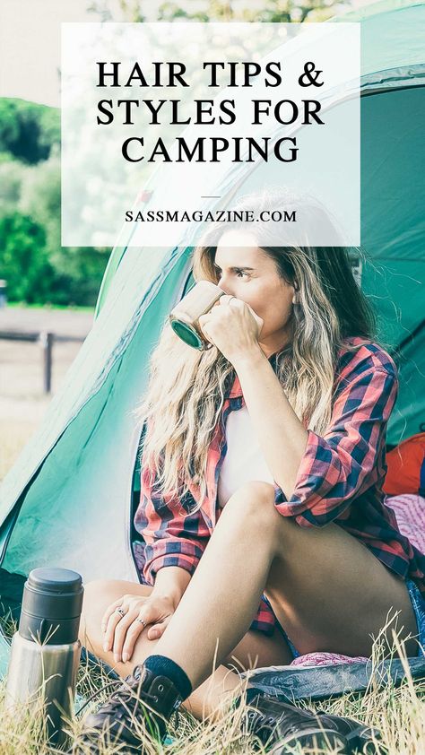 Camping Hairstyles For Short Hair, Camping Style Clothes, Camping Hairstyles, Hiking Hair, Outdoorsy Aesthetic, Camping Hair, Hiking Hairstyles, Travel Hairstyles, Low Maintenance Hair