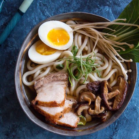 Pork Belly Udon Easy Pork Belly, Pork Udon, Udon Noodle Recipe, Udon Noodles Recipe, Asian Soup Noodle, Udon Soup, Udon Noodle Soup, Udon Noodle, She Cooks