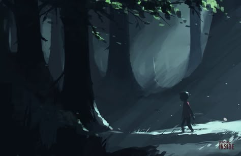 Limbo Concept Art, Inside Concept Art, Inside Video Game, Inside Limbo, Playdead Inside, Video Game Concept Art, Inside Game, Oxenfree, Inside Games