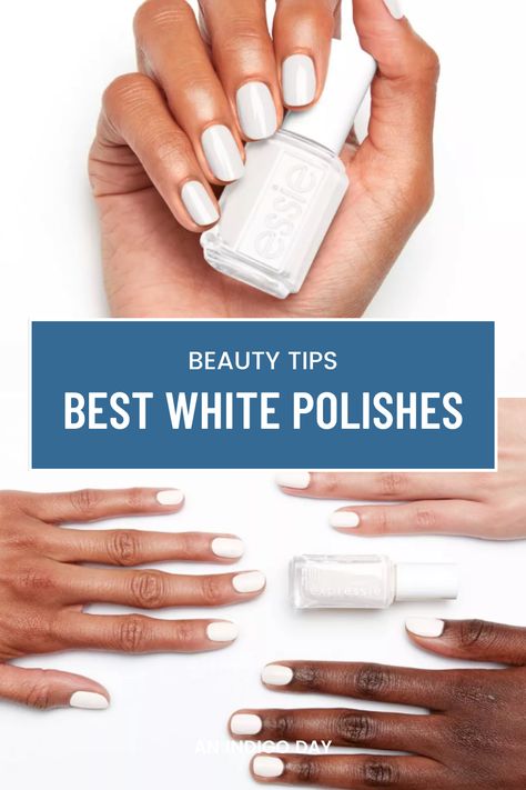 White nail polish ideas