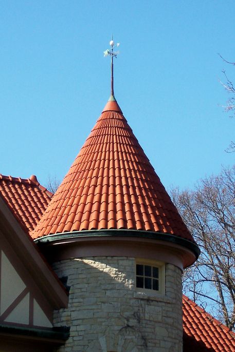 Dome Roof, Clay Roofs, Tile Roof, Landscape Designs, Beautiful Bird, Roof Tiles, Roof Top, Classical Architecture, Rooftops