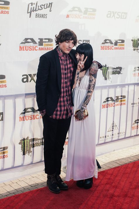 <3 Hannah Pixie Snowdon, Hannah Snowdon, Hannah Pixie, Drop Dead Clothing, Alan Ashby, Mayday Parade Lyrics, The Amity Affliction, Oli Sykes, Oliver Sykes