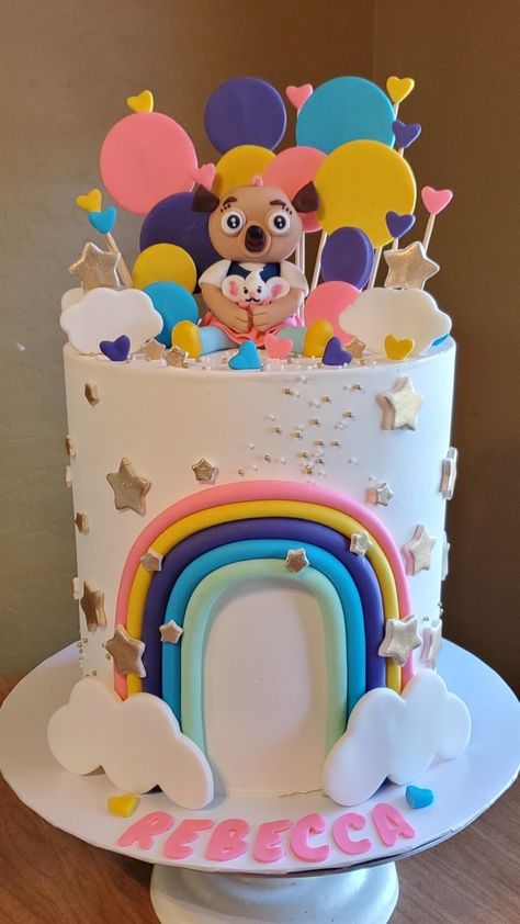 Chip And Potato Birthday Cake, Potato Birthday Cake, Chip And Potato Birthday Party, Potato Birthday Party, Potato Party, Full Rainbow, Disney Frozen Party, Cakes For Girls, Party Decorations Ideas