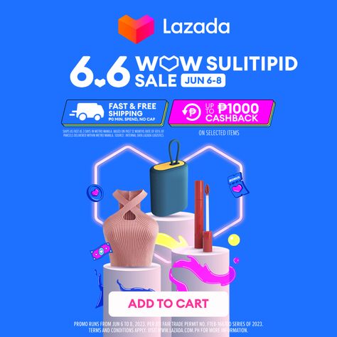 🎉 Don't miss out on the biggest sale of the year! The Lazada PH 6.6 Sale is finally here, and it's time to start shopping for amazing deals and discounts on all your favorite products.

https://s.lazada.com.ph/s.hxZ1C

💻 From electronics and gadgets to fashion and beauty, there's something for everyone at this incredible event. Plus, when you shop using my affiliate link below, you can enjoy even more exclusive offers!

#LazadaPHSale #66Sale #OnlineShoppingPH #AffordableDeals #LazadaPH Lazada Finds, Metro Manila, Special Offer, Big Sale, Great Deals, Wedding Cards, Shop Now, Conditioner, How To Apply