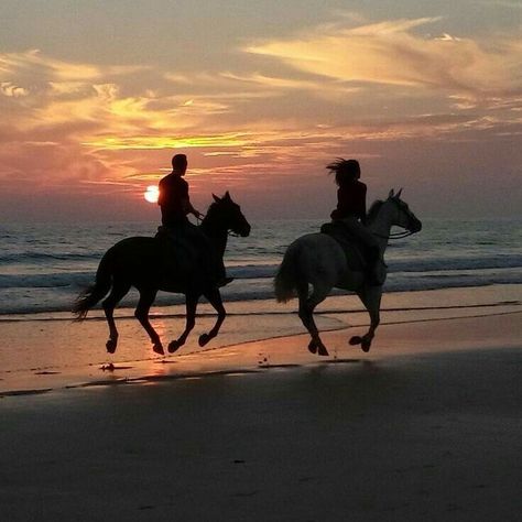 Traveling Couple Aesthetic Plane, Horse Riding In Water, Horse Couple Aesthetic, Couples On Horses, Loving Relationship Aesthetic, Horse Riding Date, Riding Horses Aesthetic, Dilara Core, Royal Couple Aesthetic