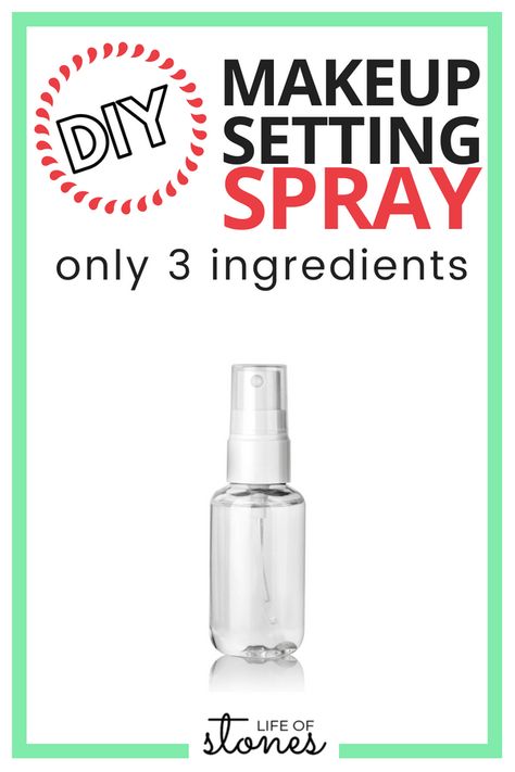 Cheap Setting Spray, Homemade Setting Spray, Diy Setting Spray, Makeup Last All Day, Diy Makeup Setting Spray, Matte Setting Spray, Makeup Fixing Spray, Makeup Finishing Spray, Make Your Own Makeup