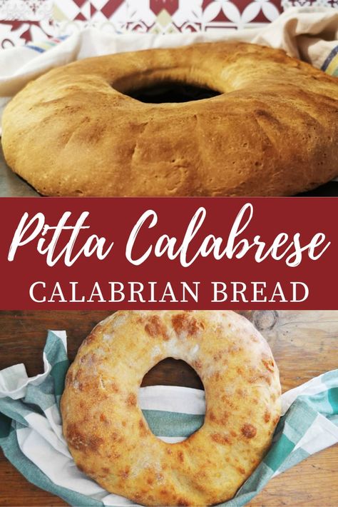 Pitta Calabrese Pin Sicilian Bread Recipe, Calabrese Bread Recipe, Calabria Italy Recipes, Recipes With Calabrian Chili Paste, Calabrian Recipes Calabria Italy, Calabrian Recipes, Calabrese Recipes, Pasquale Sciarappa Recipes Italian Bread, Pitta Bread Recipe