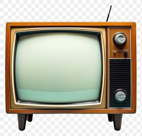 Tv White Background, Old Tv Png, Tv Png, Tv Vintage, Vintage Television, Vintage Tv, Retro Tv, Old Tv, Framed Tv