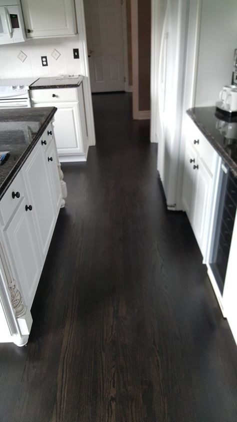 Laminate Wood Flooring Dark, Dark Brown Hardwood Floors Kitchen, Dark Brown Vinyl Flooring, Vinyl Floor Colors, Dark Wooden Floor Living Room, Dark Hardwood Floors Kitchen, Dark Hardwood Floors Living Room, Black Hardwood Floors, Wood Tile Floor