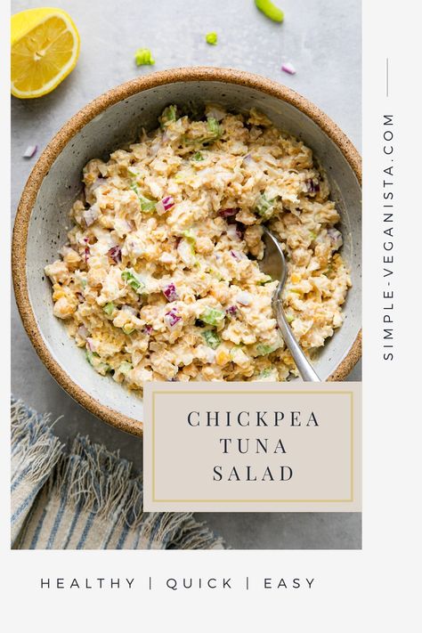 Chickpea Of The Sea, Chick Pea "tuna" Salad, Vegan Chickpea Tuna Salad, Tuna Chickpea Sandwich, No Tuna Chickpea Salad, Mock Tuna Salad Chickpeas, Vegan Tuna Sandwich, Vegan Tuna Salad Chickpeas, Chickpea Tuna Salad Vegan