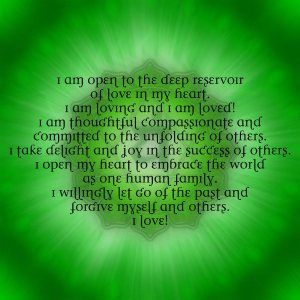 Heartchakraaffirmation Heart Chakra Meditation, Chakra Mantra, Anahata Chakra, Chakra Affirmations, Chakra Meditation, Mind Body Spirit, New Energy, Spiritual Healing, Chakra Healing