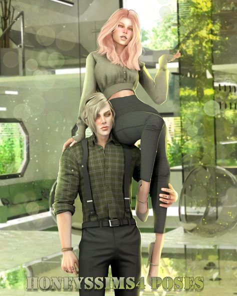 Honey's Sims 4 Sims 4 Couple Poses, Ads Social Media, The Sims 4 Skin, Sims House Plans, Sims House Design, Sims 4 Cc Packs, Ts4 Cc, Couple Poses, The Sims4