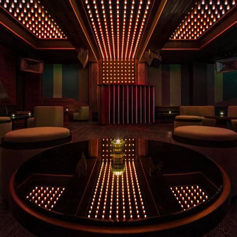 Williamsburg Hotel, Long Planter, Bauhaus Architecture, Sound Room, 70s Interior, Architectural Lighting Design, Nightclub Design, Hotel Branding, Salou