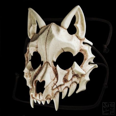 Skull Masks Drawings, Lion Skull Mask, Canine Skull Mask, Animal Skull Mask Character Art, Fox Skull Mask, Human Muzzle Mask Drawing, Animal Skull Masks, Masks Art Ideas Design, Creepy Mask Ideas