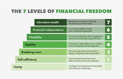 The 7 levels of financial freedom, according to a millionaire — 50% of U.S. workers are at Level 2 Financial Freedom Pictures, Freedom Pictures, Emergency Savings, Financial Prosperity, Financial Independence Retire Early, Self Made Millionaire, Fire Book, Financial Advisor, Pinterest Tips