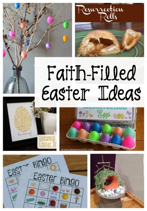 Christian Easter Ideas, Easter Bingo, Christ Centered Easter, Family Easter, Easter Decorations Dollar Store, Easter Traditions, Easter Decorations Kids, Easter Decorations Christian, Easter Decorations Diy Easy