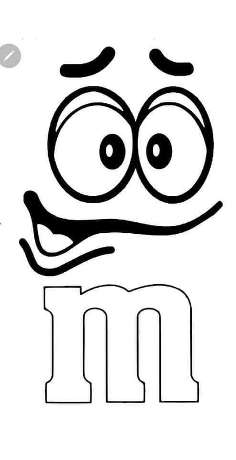 M&m Svg Free, Face Fun, M&m Characters, Cool Face, Silhouette Clip Art, Easy Doodles Drawings, Trunk Or Treat, Cartoon Faces, Diy Cricut