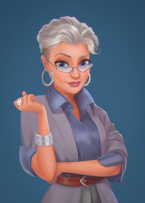 ArtStation - female character business lady, Yaroslav Druzhinin Old Lady Cartoon, Cute Dog Drawing, Business Lady, Fantasy Beasts, Golden Oldies, Cartoon Pictures, Cute Cartoon Pictures, Old Lady, Cartoon Character Design