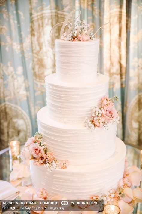 Wedding Cakes 3 Layers, 3 Layers Wedding Cake, Wedding Cake Four Tier, Wedding Cake Romantic, Wedding Cake 4 Layers, Simple Romantic Wedding Cake, 3 Layer Cake Wedding, 4 Tier Cake Wedding, 4 Layer Wedding Cake