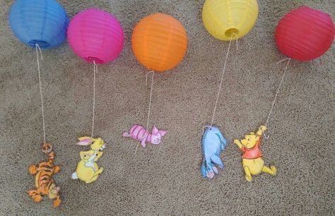 DIY Winnie the Pooh Party Decor Winnie The Poo Decoration, Winnie The Pooh Birthday Party, Pooh Birthday Party, Quotes Bff, True Friendships, Quotes Real, Pooh Winnie, Pooh Party, Winnie The Pooh Themes