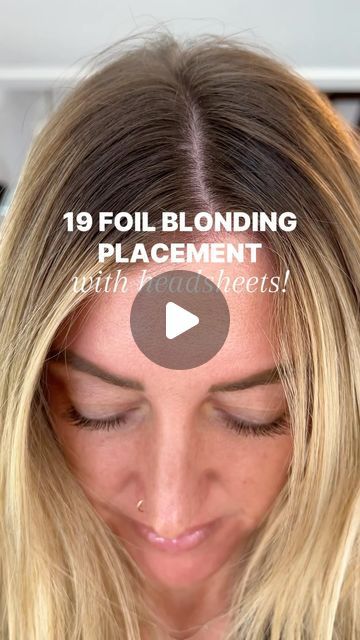 CARLY  ZANONI • Color & Placement Expert For Hairstylists on Instagram: "📌 SAVE THIS FOR THE NEXT TIME YOU NEED A SIMPLE PLACEMENT! 

Real quick though: the ONLY reason this can be done with only 19 foils is because I was incredibly strategic with my placement. Horizontal foils weren’t just something I picked on a whim…I know that horizontal foils can help me cover more ground with less foils. 

✅ I CAN TEACH YOU HOW TO PICK THE RIGHT PLACEMENTS, TECHNIQUES & PRODUCTS! I made a course explaining all the things you need to know to go from winging it with blondes to having a plan every time. And you won’t have to spend a million hours foiling! Comment FOF below and I’ll send you all the details about the Foundations of Foiling course. 

FORMULAS: all @schwarzkopfusa
🍁 FOILS: Vario Blonde S Face Framing Foil Placement, Horizontal Vs Vertical Highlights, Accent Foils Highlights, Face Frame Highlight Placement, 10 Foils Highlights, 10 Foils Highlights Placement, Partial Foil Placement, Foils Hair Blonde, Blonde Half Head Highlights