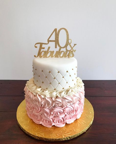 40 and fabulous birthday cake 50 Fabulous Birthday Cakes, 40th Birthday Cake Toppers For Women, 40th Birthday Cake Women, Cake 40 Birthday Woman, 40th Cake Ideas Women, 40th Birthday Cake For Women Elegant, 60 And Fabulous Cake, Fabulous Birthday Cakes, 40th Birthday Cake Ideas For Women