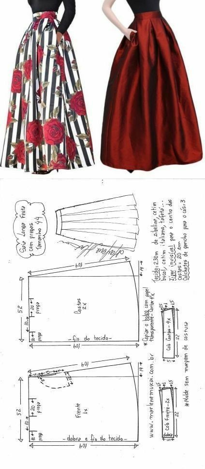 Skirt Diy, Sewing Clothes Women, Sew Ins, Diy Vetement, Trendy Sewing, Costura Diy, Diy Skirt, Skirt Patterns Sewing, Sewing Skirts