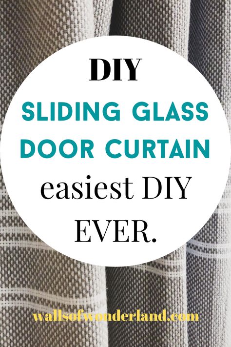 diy, doy curtain, easy curtain, no sew curtains, farmhouse curtain, easy diy, drop cloth curtains, blanket curtain, easy curtain, curtain ideas. Kitchen Curtains For Sliding Glass Door, Farmhouse Sliding Glass Door Curtains Kitchen, Curtains For A Sliding Glass Door, Farmhouse Kitchen Sliding Door Curtains, Tension Rod Curtains Sliding Door, Cover For Sliding Door, Sliding Patio Doors Curtains, Curtains Sliding Glass Door Kitchen, Sliding Glass Door Curtain Ideas Kitchen