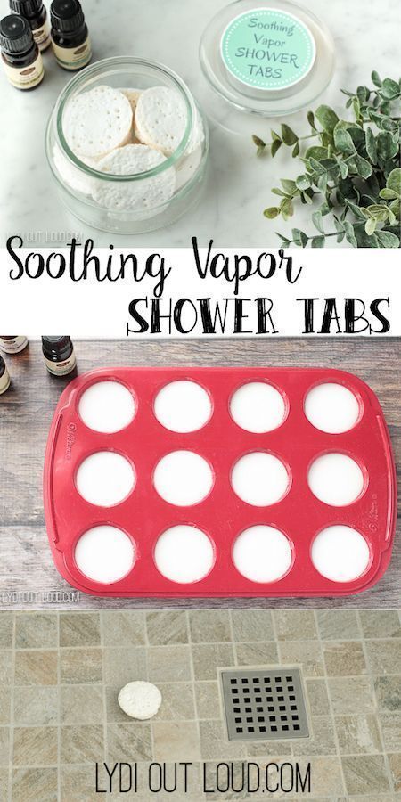 These DIY shower soothers are perfect relief for this time of year - colds and allergies galore! #vaporshowertabs #diyvaporcubes #essentialoils Shower Tabs, Lush Cosmetics, Diy Shower, Shower Steamers, Homemade Bath Products, Diy Body, Bath Tub, Essential Oil Recipes, Home Made Soap