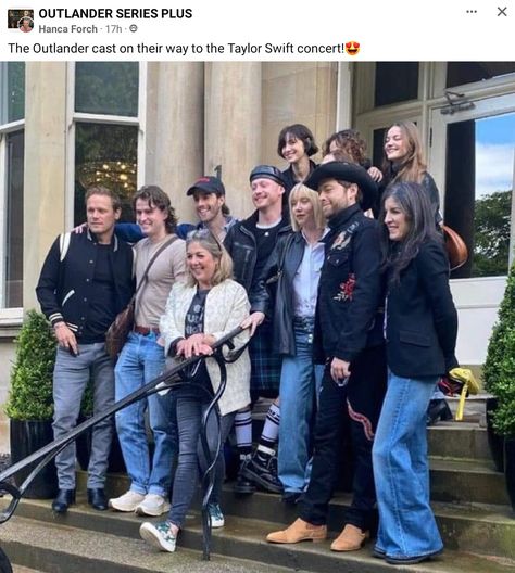 Outlander Funny, Outlander Cast, Claire Randall, Sam Heughan Caitriona Balfe, The Outlander, Outlander Casting, Outlander Starz, Taylor Swift Concert, Caitriona Balfe