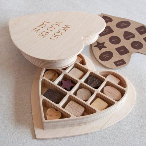 Beautiful~ David Stark's Valentine's Heart...each chocolate is a different type of wood.. Valentines Chocolates, Valentine Chocolates, David Stark, David Wood, Valentine Chocolate, My Funny Valentine, Chocolate Packaging, Home Tours, City Guides