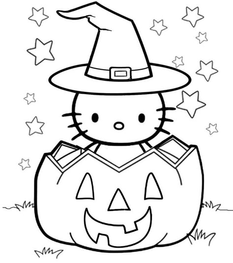 Hello Kitty Colouring, Hello Kitty Coloring Pages, Kitty Coloring Pages, Coloring Pages Halloween, Halloween Coloring Sheets, ليلو وستيتش, Hello Kitty Colouring Pages, Hello Kitty Printables, Kitty Coloring