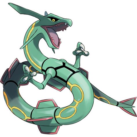 O dragão mais forte Mega Rayquaza, Rayquaza Pokemon, Strongest Pokemon, Pokemon Wiki, Pokemon Emerald, Mega Pokemon, Pokemon Tattoo, Pokemon Pokedex, Pokemon Coloring