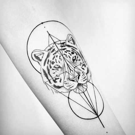 50 Geometric Tiger Tattoo Designs For Men - Striped Geometry Ideas Geometric Tiger Tattoo, Robin Bird Tattoos, Geometric Tiger, Little Bird Tattoos, Tiger Tattoo Design, Tiger Tattoo, Tattoo Life, Birds Tattoo, Trendy Tattoos