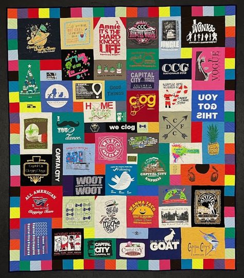 Tshirt Quilt Tutorial, Tshirt Quilt Diy, Tshirt Quilt Pattern, T Shirt Quilts, Tee Shirt Quilt, Quilt Coat, T Shirt Quilt, Keepsake Quilting, Tshirt Quilt